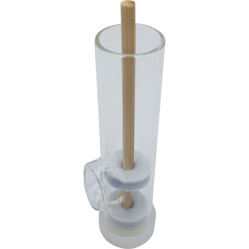 Трубка флобера стеклянная с боковым отверстием для мечения маток с плунжером